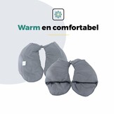 Voltano Set Handmoffen / Handwarmers Fiets - Grijs