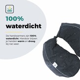 Voltano Set Handmoffen / Handwarmers Fiets - Zwart