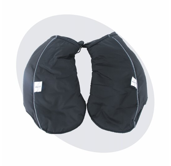 Voltano Set Handmoffen / Handwarmers Fiets - Zwart