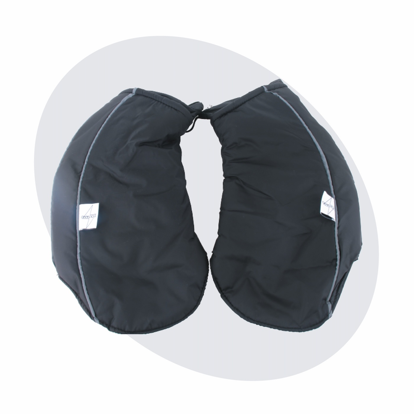 Voltano Set Handmoffen / Handwarmers Fiets - Zwart