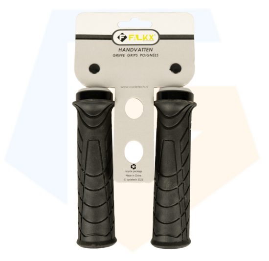 Falkx Grip Handvatten - Zwart - Per Set