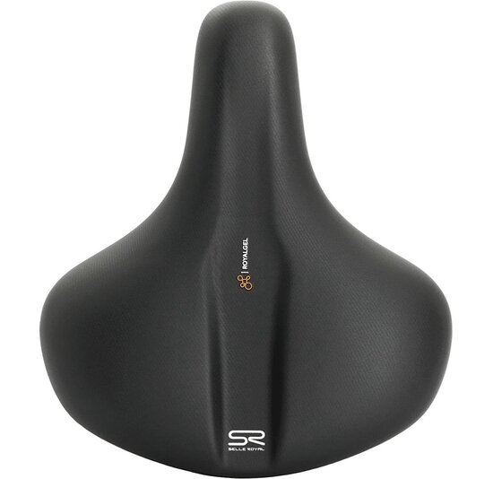 Selle Royal Explora Relaxed Fietszadel - Unisex Zadel - Zwart