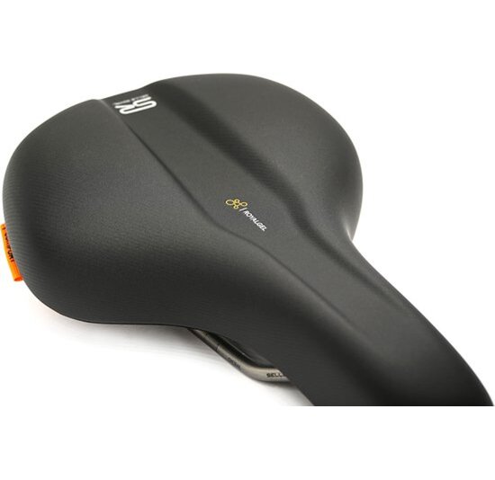 Selle Royal Explora Moderate Fietszadel - Unisex Zadel - Zwart