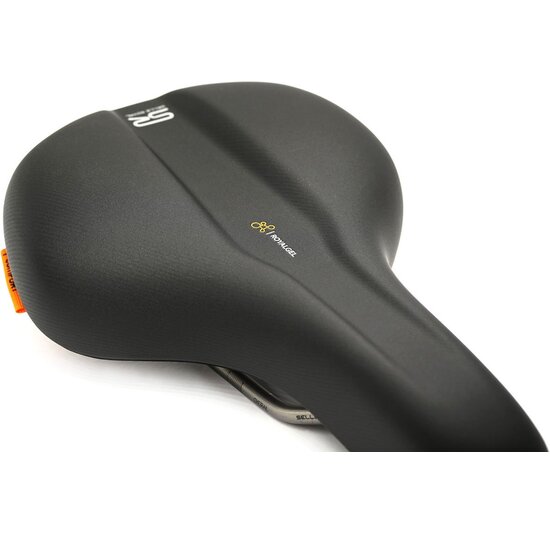 Selle Royal Explora Moderate Fietszadel - Unisex Zadel - Zwart