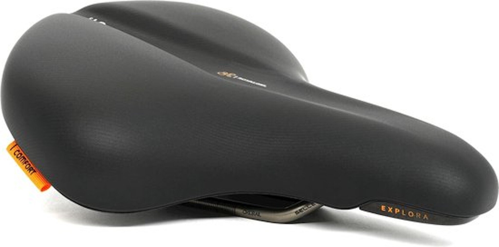 Selle Royal Explora Relaxed Fietszadel - Unisex Zadel - Zwart