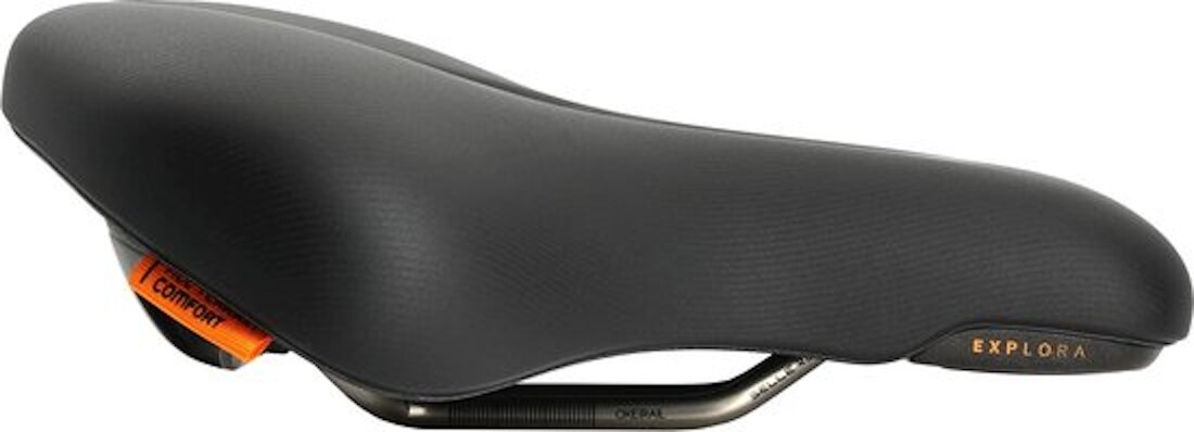 Selle Royal Explora Relaxed Fietszadel - Unisex Zadel - Zwart