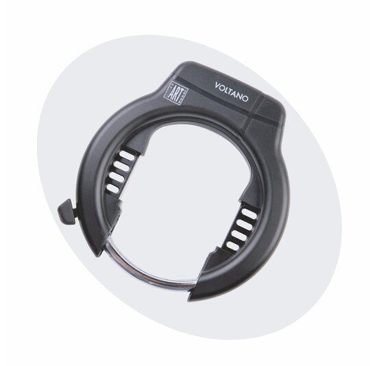 Voltano ART2 Fiets Ringslot XXL - Zwart - Extra Breed
