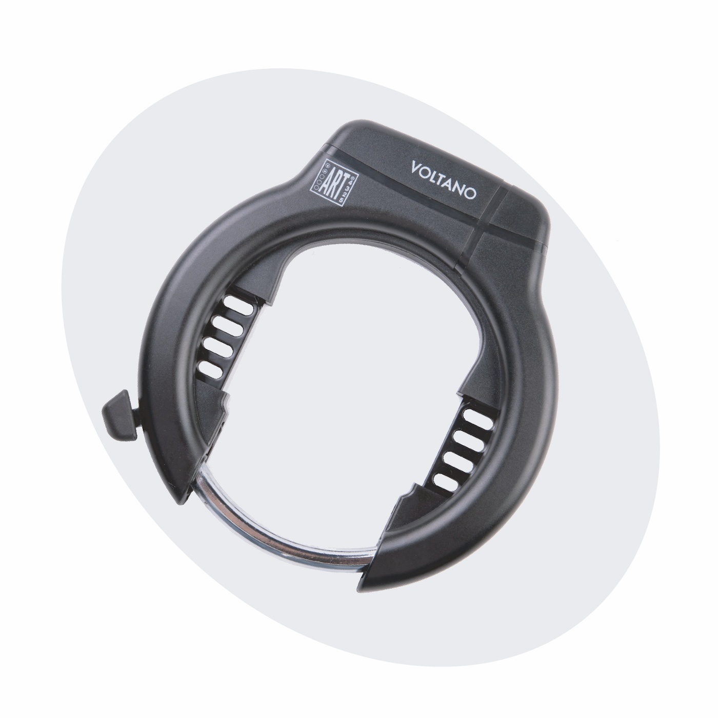 Voltano ART2 Fiets Ringslot XXL - Zwart - Extra Breed