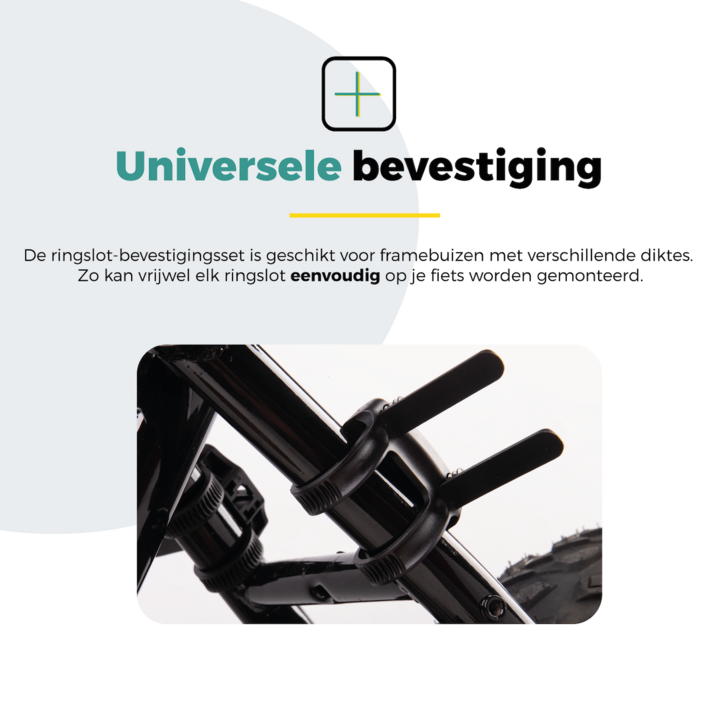 Voltano Ringslot Bevestigingsset - Zwart