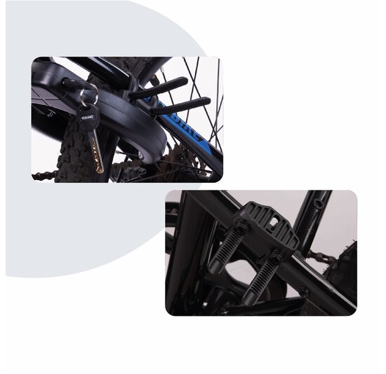 Voltano Ringslot Bevestigingsset - Zwart