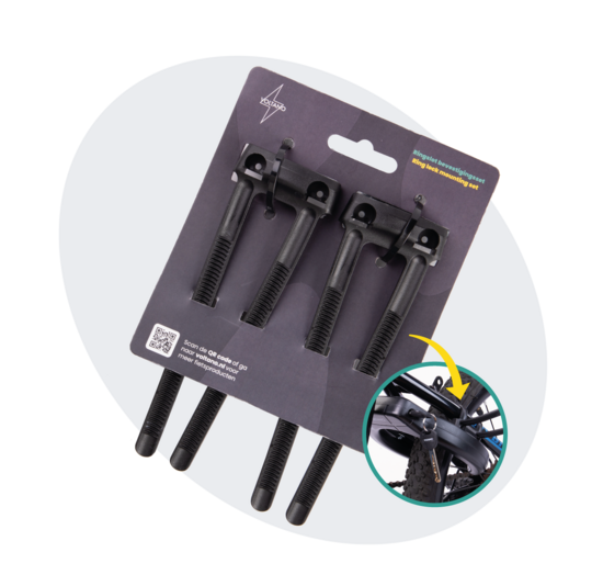 Voltano Ringslot Bevestigingsset - Zwart