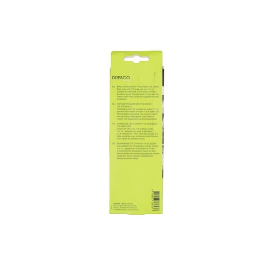 Dresco Sporty Fietsketting - 7/8 Speed - 116 Schakels