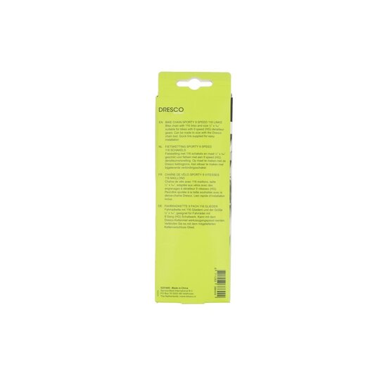 Dresco Sporty Fietsketting - 9 Speed - 116 Schakels
