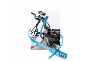 Voltano Accuslot Bagagedrager - Fietshelm / Tas Codeslot - Blauw