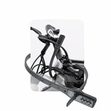 Voltano Accuslot Bagagedrager - Fietshelm / Tas Codeslot - Zwart - Reisslot