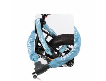 Voltano ART4 Kettingslot Solid - Ice Blauw - 110 CM