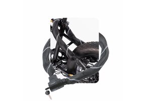 Voltano ART4 Kettingslot Solid - Zwart - 110 CM