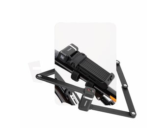 Voltano Vouwslot ART2 Pro - Zwart - 120 CM - Met Framehouder