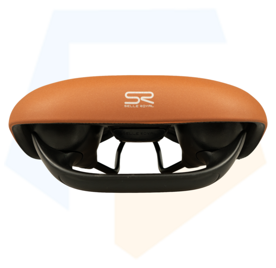 Selle Royal HZ Herz Fietszadel Met Handgreep - E-bike - Unisex - Bruin