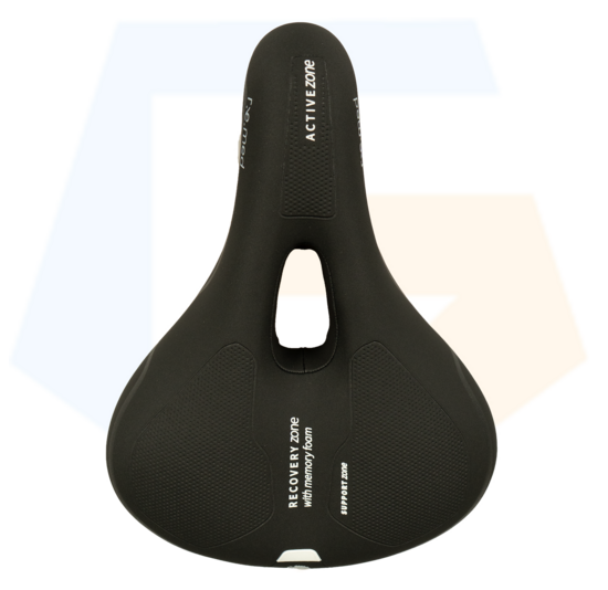 Selle Royal Remed City Trekking Fietszadel - Zwart