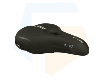 Selle Royal Remed City Trekking Fietszadel - Zwart