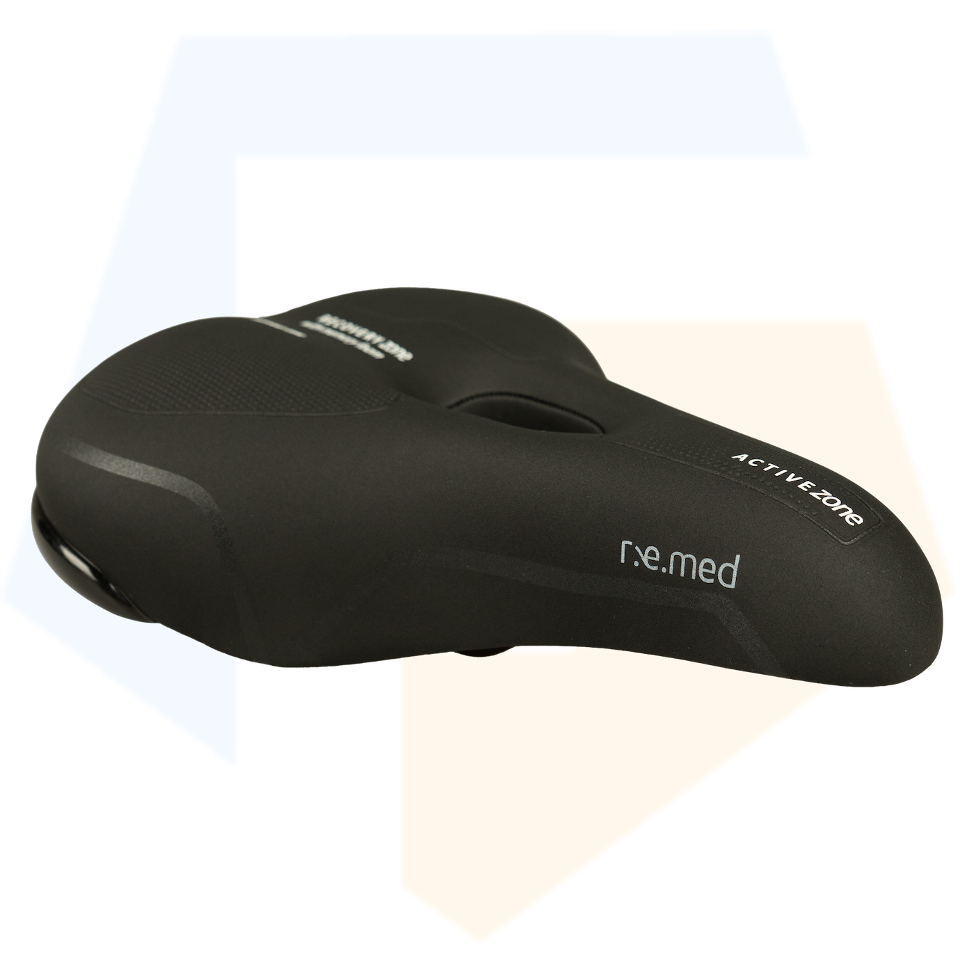 Selle Royal Remed City Trekking Fietszadel - Zwart