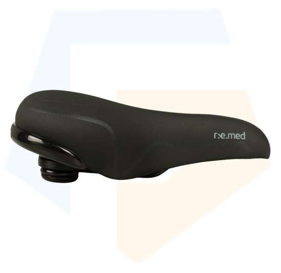 Selle Royal Remed City Trekking Fietszadel - Zwart
