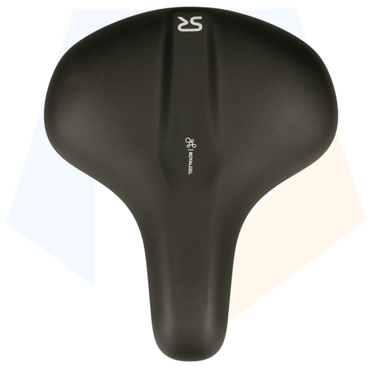 Selle Royal Explora Relaxed Fietszadel - Unisex Zadel - Zwart
