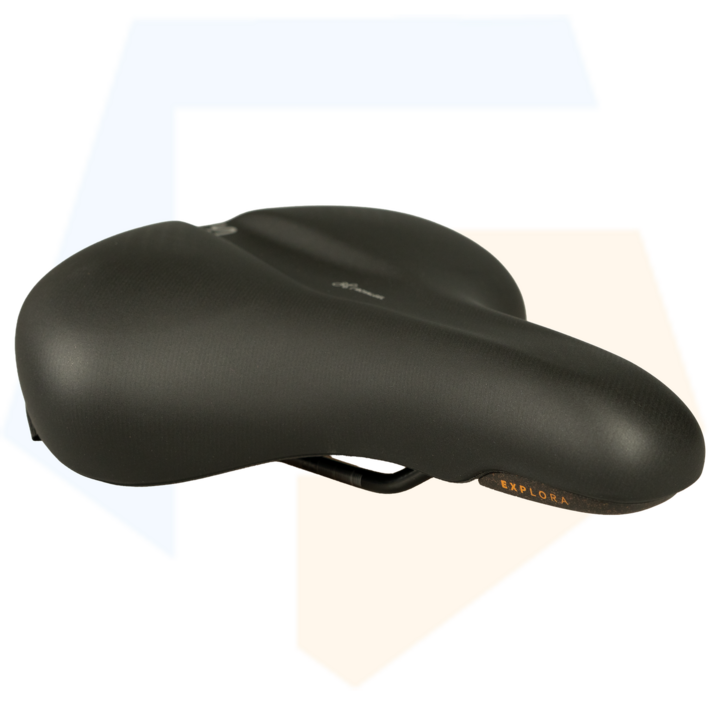 Selle Royal Explora Relaxed Fietszadel - Unisex Zadel - Zwart