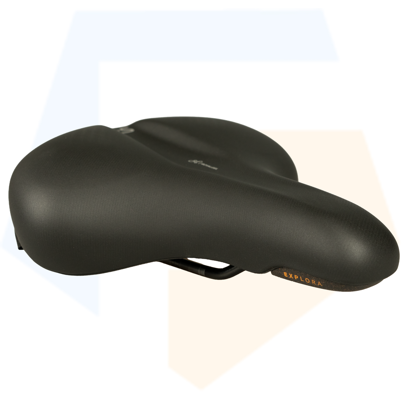 Selle Royal Explora Relaxed Fietszadel - Unisex Zadel - Zwart