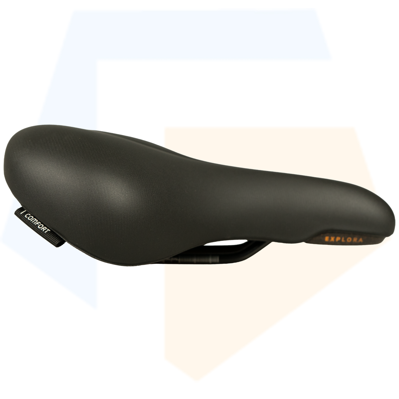 Selle Royal Explora Relaxed Fietszadel - Unisex Zadel - Zwart