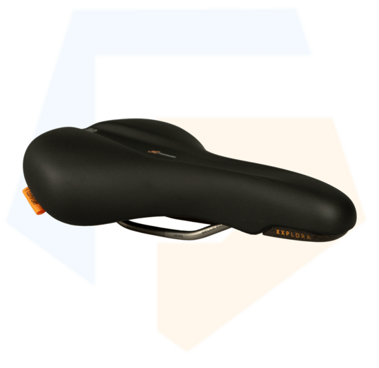 Selle Royal Explora Moderate Fietszadel - Unisex Zadel - Zwart
