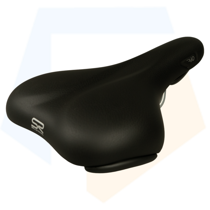 Selle Royal Rio Plus City Fietszadel - Unisex Zadel - Zwart