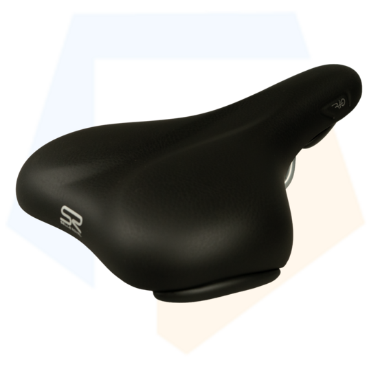 Selle Royal Rio Plus City Fietszadel - Unisex Zadel - Zwart