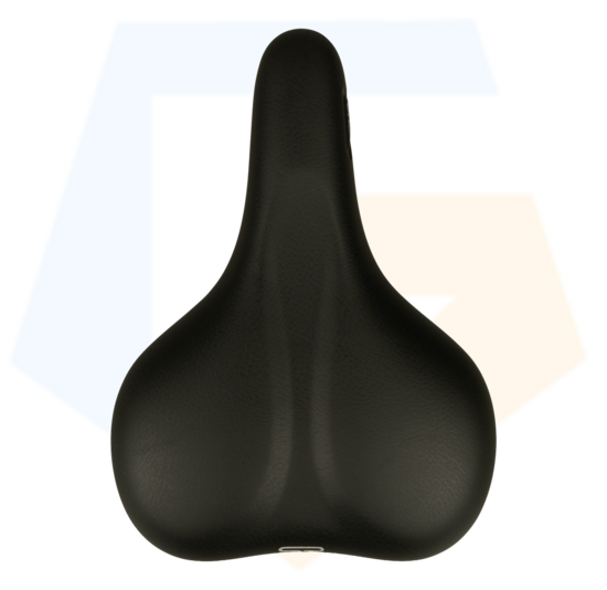 Selle Royal Rio Plus City Fietszadel - Unisex Zadel - Zwart