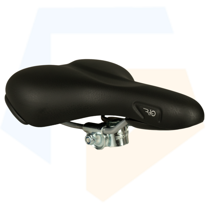 Selle Royal Rio Plus City Fietszadel - Unisex Zadel - Zwart