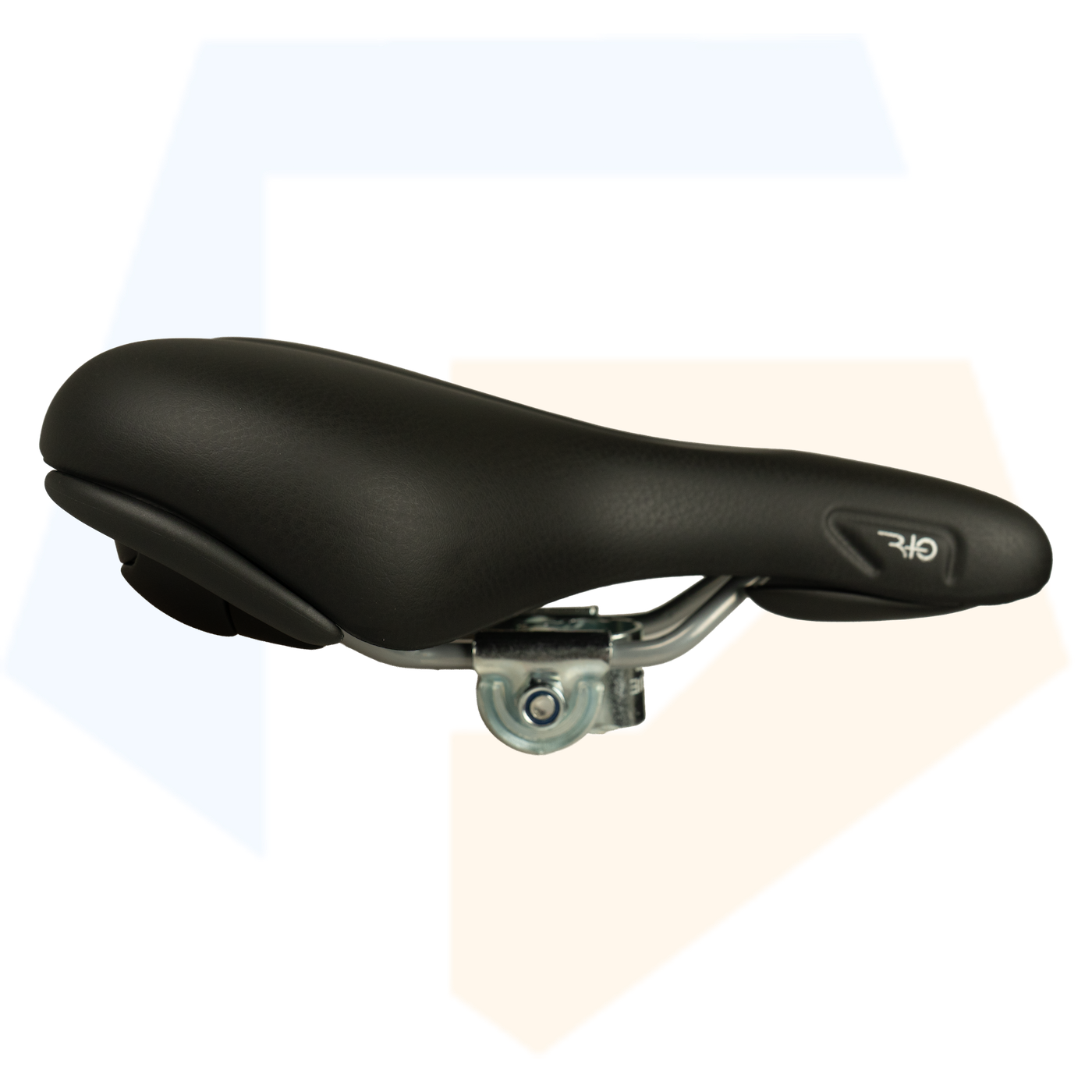 Selle Royal Rio Plus City Fietszadel - Unisex Zadel - Zwart