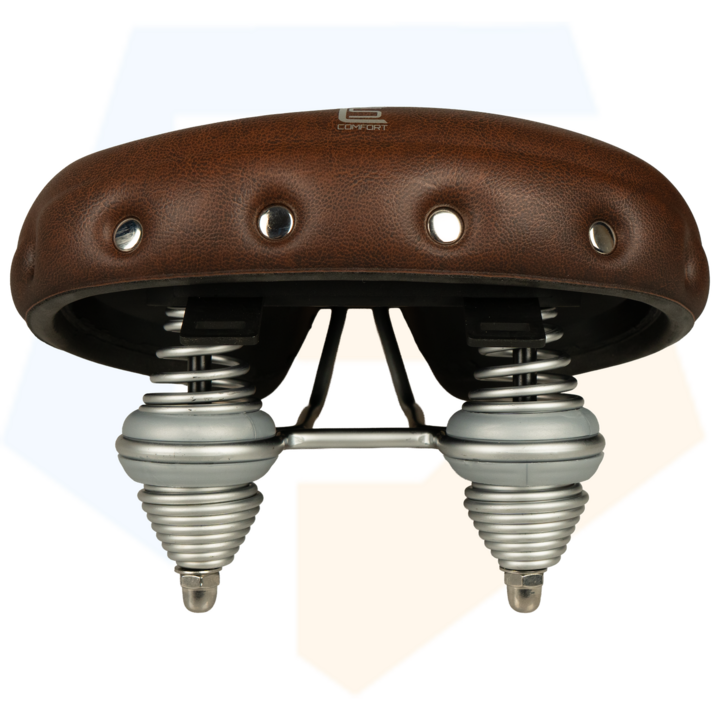 Selle Comfort Drifter Retro XL Fietszadel - Bruin - Met Smart Foam Techniek