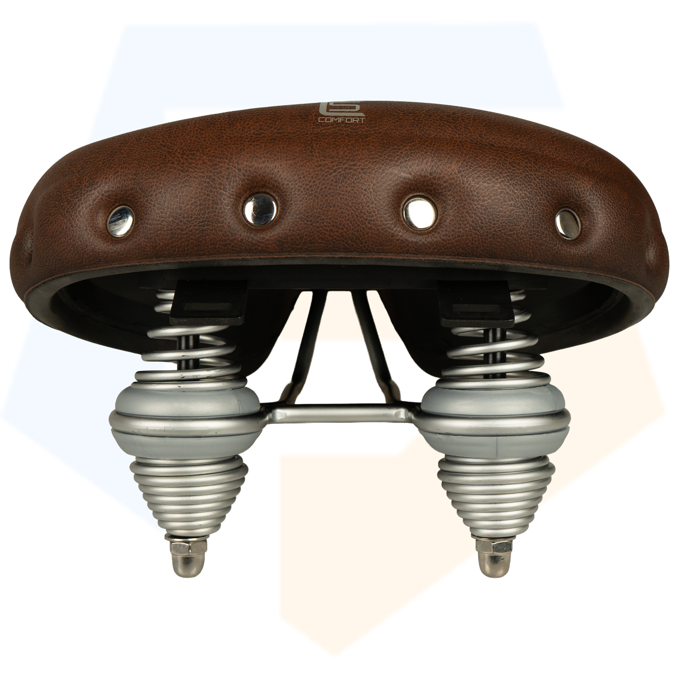 Selle Comfort Drifter Retro XL Fietszadel - Bruin - Met Smart Foam Techniek