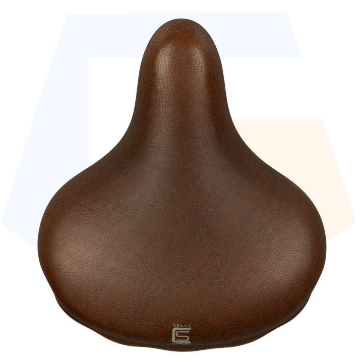 Selle Comfort Drifter Retro XL Fietszadel - Bruin - Met Smart Foam Techniek
