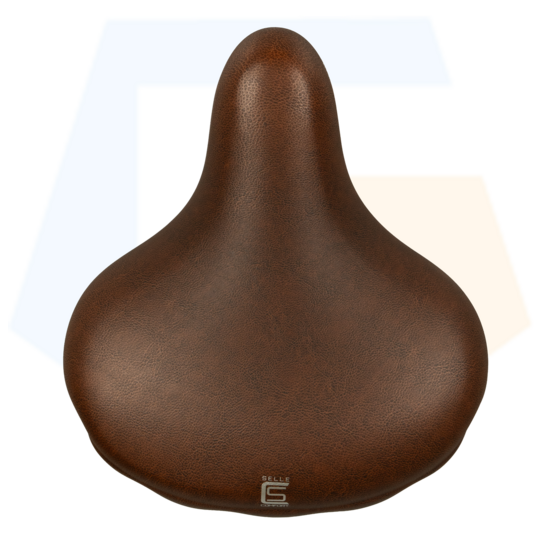 Selle Comfort Drifter Retro XL Fietszadel - Bruin - Met Smart Foam Techniek