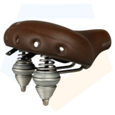 Selle Comfort Drifter Retro XL Fietszadel - Bruin - Met Smart Foam Techniek