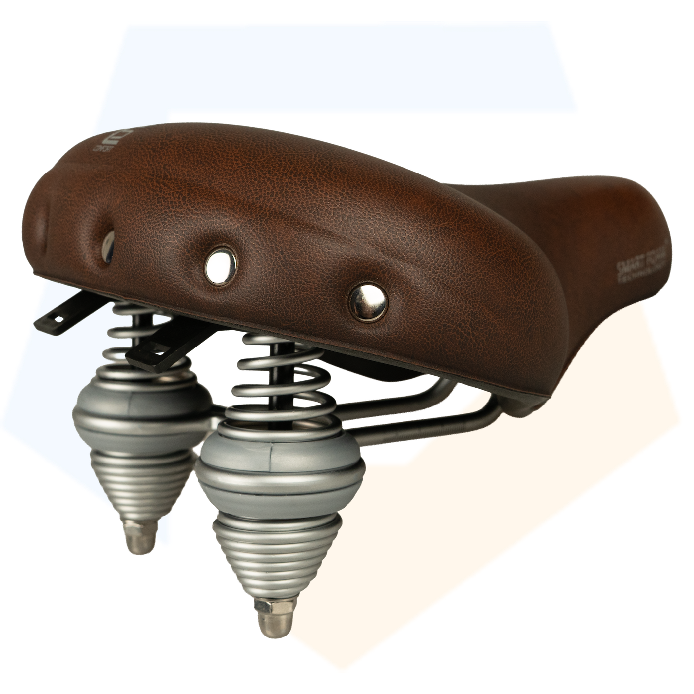 Selle Comfort Drifter Retro XL Fietszadel - Bruin - Met Smart Foam Techniek