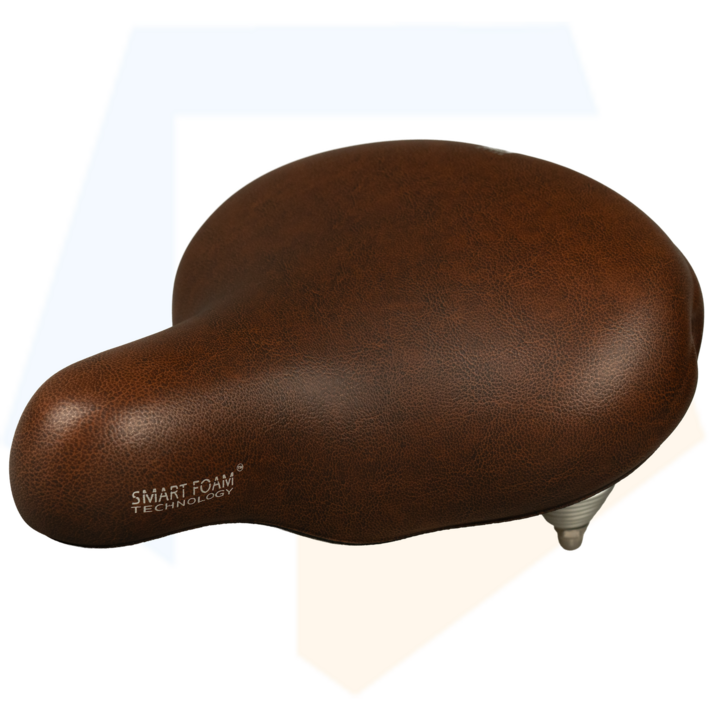 Selle Comfort Drifter Retro XL Fietszadel - Bruin - Met Smart Foam Techniek
