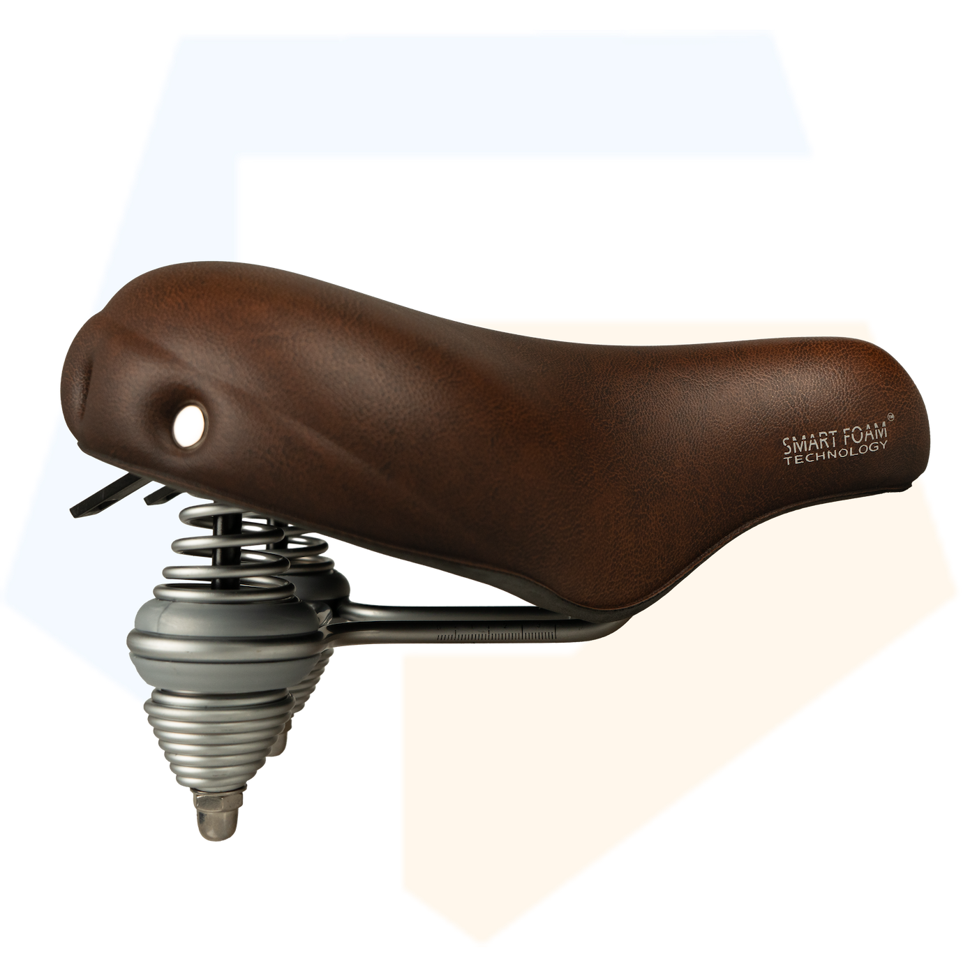 Selle Comfort Drifter Retro XL Fietszadel - Bruin - Met Smart Foam Techniek