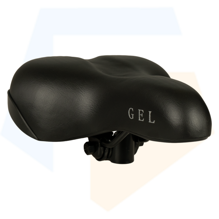 Selle Comfort Kwaliteitszadel - Fietszadel - Gel Memory - Zwart