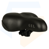 Selle Comfort Kwaliteitszadel - Fietszadel - Gel Memory - Zwart
