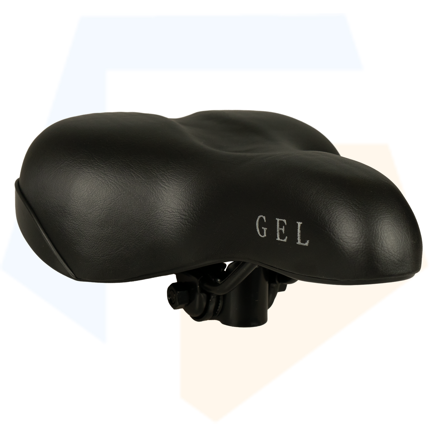 Selle Comfort Kwaliteitszadel - Fietszadel - Gel Memory - Zwart