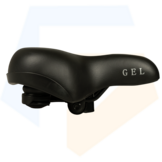 Selle Comfort Kwaliteitszadel - Fietszadel - Gel Memory - Zwart