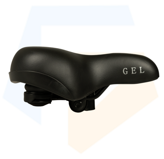 Selle Comfort Kwaliteitszadel - Fietszadel - Gel Memory - Zwart